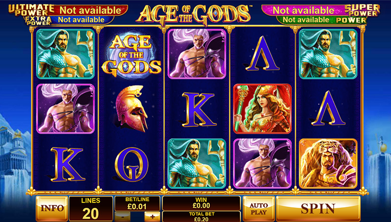 Age of the Gods demo spil.
