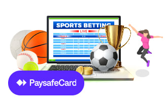 Betting online med PaysafeCard