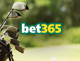 En Golf scene og bet365 logo