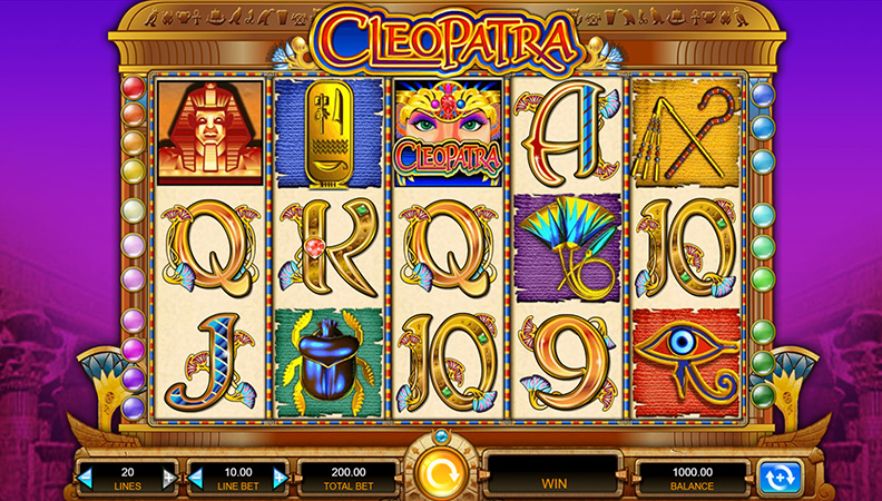 Cleopatra slot demo spil.
