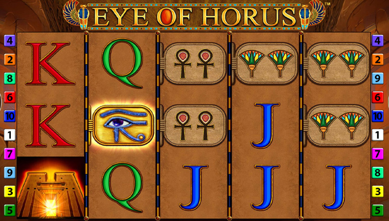 Eye of Horus demo spil