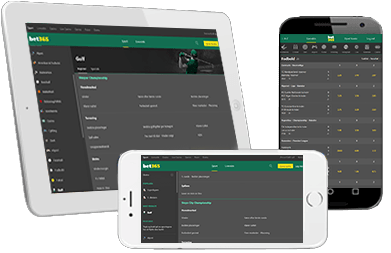 Golf betting på forskellige mobile enheder