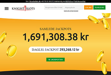 Hjemmeside KnightSlots