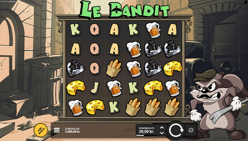 Le Bandit demo spil