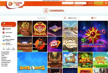 BacanaPlay spilleudvalg