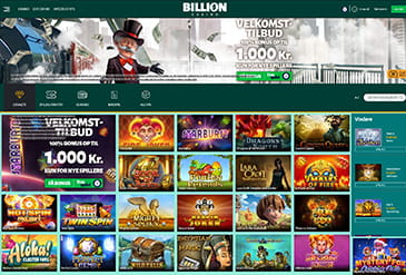 Billion casino forside