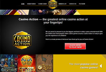 Hjemmeside Casino Action
