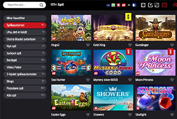 Udvalg af Spil hos Ekstra Bladet Casino Miniatur