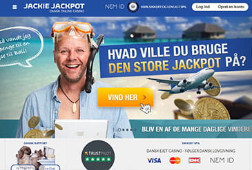 Jackie Jackpot lille billede forside