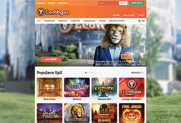 LeoVegas lille billede forside