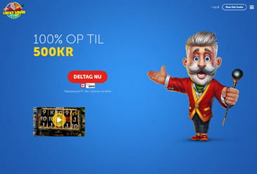 LuckyLouis hjemmeside