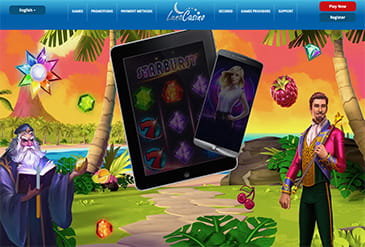 Hjemmeside Luna Casino