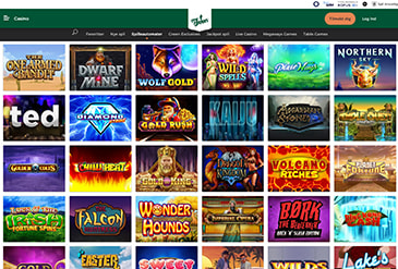 Forhåndsvisning: Hjemmeside for Mr Green