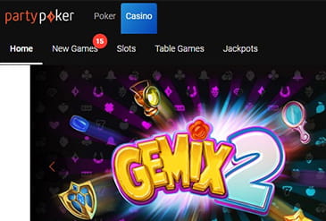 PartyPoker hjemmeside