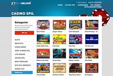 Udvalg af Spil hos Playmillion Miniatur