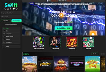 Swift Casino spil online