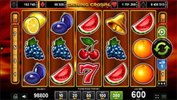 Shining Crown i SlotsMagic