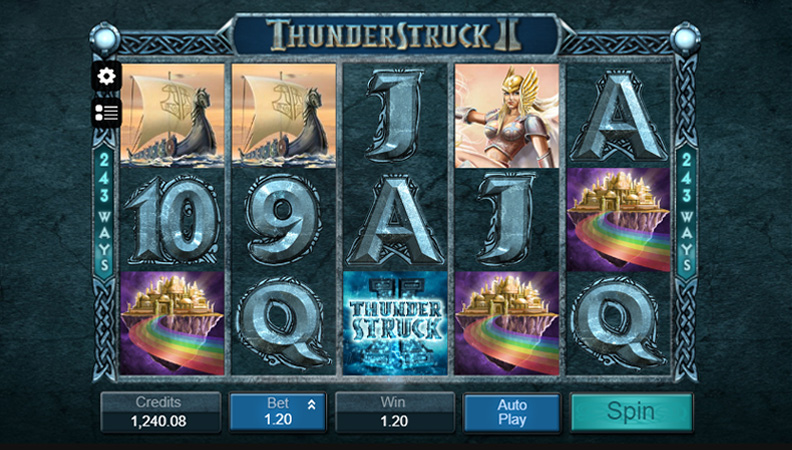 Thunderstruck II demo spil.