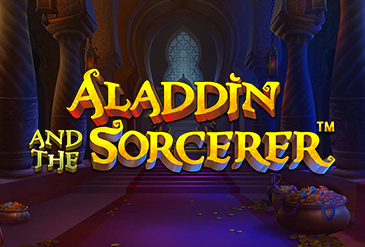 Aladdin and the Sorcerer slot logo