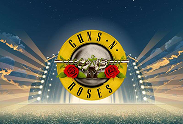 Guns N’ Roses slot logo