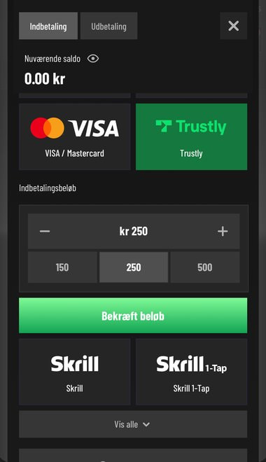Trustly valgt som betalingsmetode hos Betoro